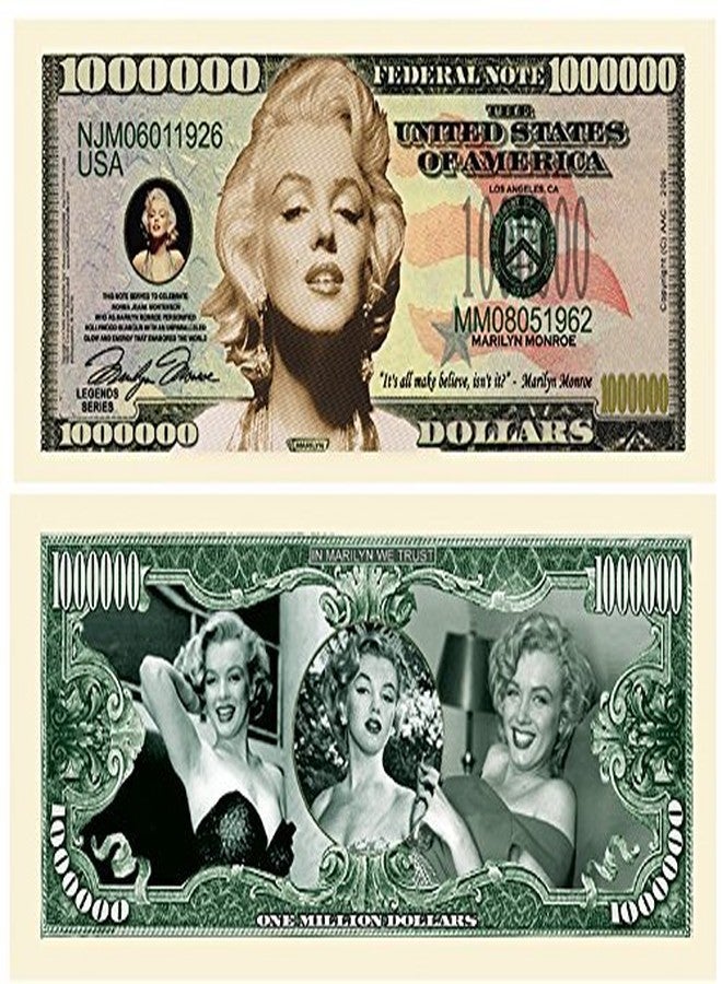 American Art Classics Marilyn Monroe Million Dollar Novelty Bill Collectible - Image 1
